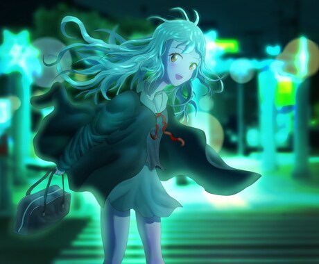 イラスト制作します SNS等に最適な、可愛さと透明感のある厚塗り表現 イメージ2