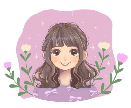 優しい雰囲気のある似顔絵描きます 優しく、あたたかみのある絵柄で似顔絵描かせてください! イメージ2