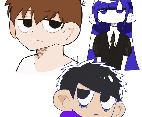 SNS等アイコン・ヘッダー作成します ポップなキャラクターでイラスト承ります！ イメージ2