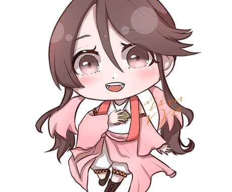 即納可能！可愛いデフォルメキャラ描きます グッズに最適な可愛らしいデフォルメイラストです？ イメージ2