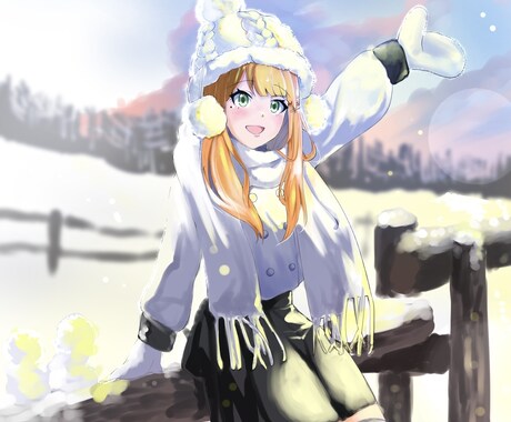 あなたの素敵な思い出、イラストにします 大切な人に送る絵や、鑑賞用にもどうぞ。 イメージ1