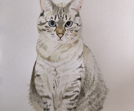 大切な家族、ペットをリアル似顔絵で描いてます リアル似顔絵は写真に近い絵です。可愛い子はさらに可愛く イメージ1