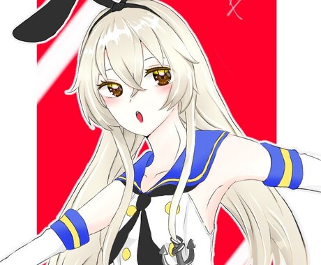 可愛い女の子イラスト描きます オリジナル！擬人化なども！SNSのアイコンなどにおすすめ！ イメージ2