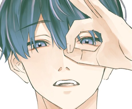 淡いSNSアイコン用イラスト描きます 実績作りのため特別価格で受付中！ イメージ1