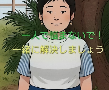 生きずらさや心の悩みをやさしく相談に乗ります 一緒に悩みを解決しましょうあなたは1人じゃない！ イメージ1