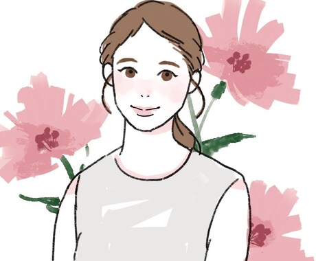 おしゃれで似ている似顔絵描きます SNSアイコンやプロフィール画像、グッズ制作にもおすすめです イメージ2