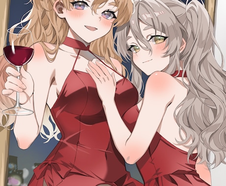 一枚絵のイラストを制作します 質感や存在感のある一枚絵に仕上げます。 イメージ2
