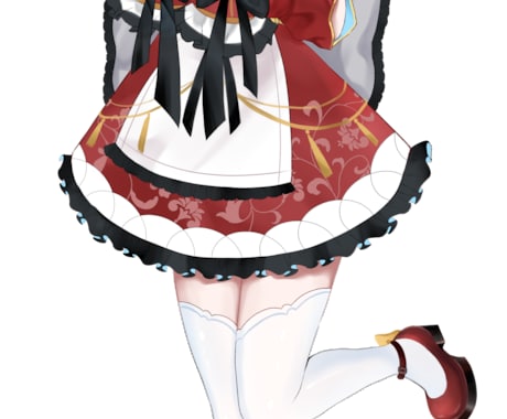 可愛い女の子を描きます キラキラした目を描くのが得意です！ イメージ2