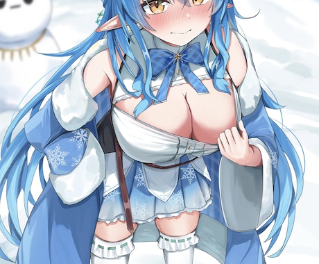 可愛い女の子のイラスト描きます イラスト描いてます。女の子描くのが得意です イメージ2