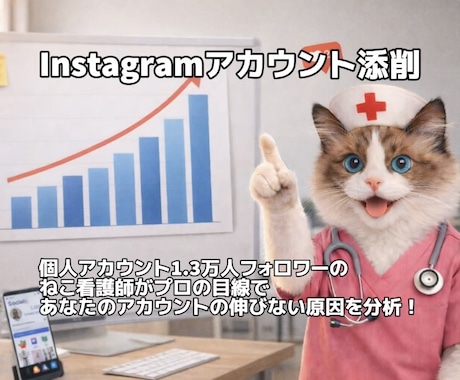 プロの目線でInstagramを添削します イメージ1
