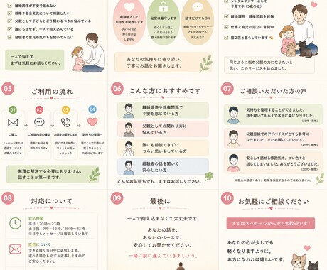 離婚調停や親権問題の不安、経験者としてお話聞きます 離婚や子育ての悩みを一人で抱えていませんか？ イメージ2