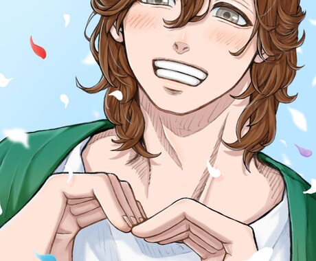 貴方のオリジナルのアイコンやイラストを描きます 立ち絵や、アイコン、白黒のイラストなどを描かせて頂きます。 イメージ2