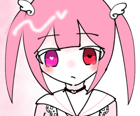 アイコン/ヘッダーなどのイラスト描きます あなたの可愛いOC描かせてください！ イメージ2