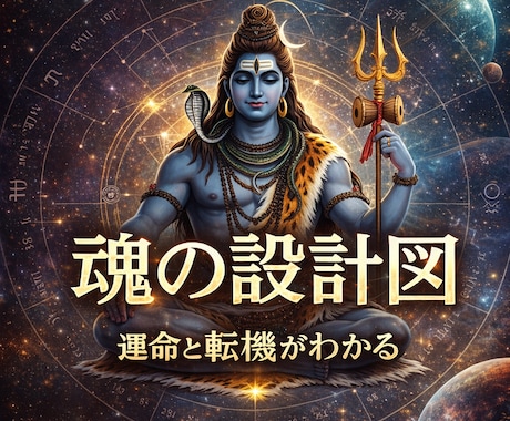 インド占星術で繰り返す人生パターンを特定します 魂の設計図から繰り返す悩みを解明 イメージ1