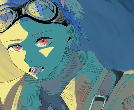 かっこいいアイコン描きます かっこいいイラスト好きな人向け！ イメージ2