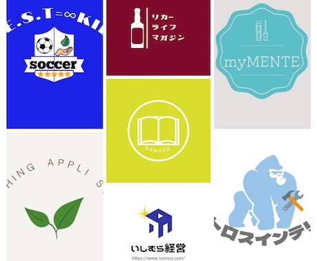 ロゴデザインします ウキウキする気持になるロゴをつくります イメージ2