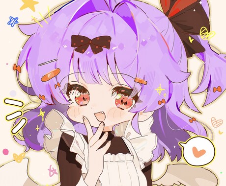 SNS向けの可愛いアイコン描きます イメージ1