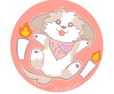 ゆる可愛いアイコンをお作りします ペットや似顔絵でゆるっと可愛いアイコンを描きます！ イメージ2