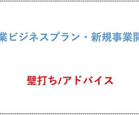 ビジネスプランの壁打ち相手になります ※香港在住の元米系ヘッジファンド勤務がサポート(日英可) イメージ1