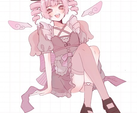 爽やかで鮮やか可愛いイラストを描きます イメージ1
