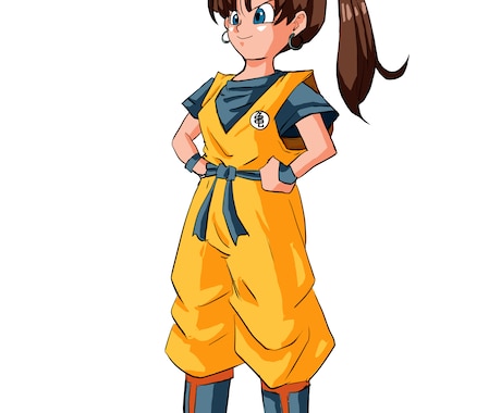 ドラゴンボール風似顔絵イラスト描きます プロが描きます！誕生日やプレゼントSNS等のアイコンにどうぞ イメージ1