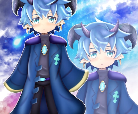 可愛い少年のイラストを描きます イメージ1