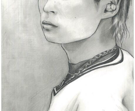 似顔絵描きます 鉛筆画で似顔絵を描きますお写真からの作成になります イメージ2