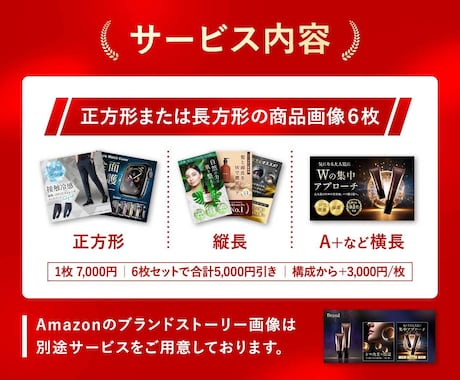 楽天/AmazonなどのEC商品画像6枚制作します デザイン歴10年以上／大手メーカーの商品ページ制作実績も多数 イメージ2
