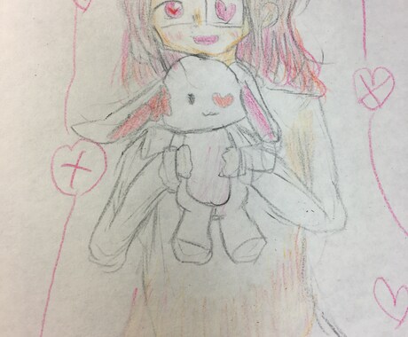 イラスト描きます あなた専用の子を心を込めて描きます イメージ2