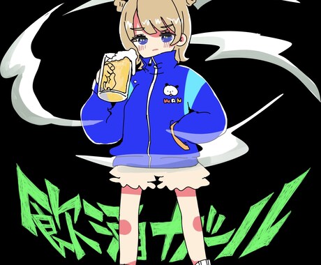 魅力的なCD・配信ジャケット描きます イラストならではの可愛さで、音楽作品の魅力を伝えます！ イメージ2