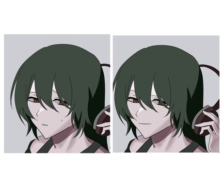 格安でアイコン作成します 格安表情差分！可愛いキャラをアイコンにしたい方向け！ イメージ2