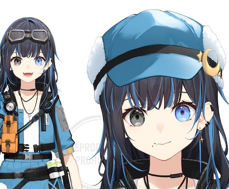 企業実績あり！高品質Live2Dモデルを制作します 最高品質の仕上がりは動画を是非ごらんください！ イメージ1