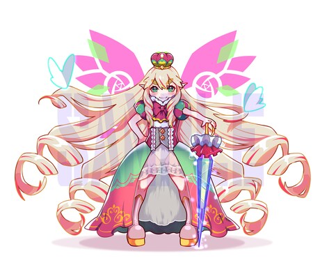 キャラクターイラスト制作します キャラクターデザイン、動画用・配信用キャラクターイラスト イメージ2