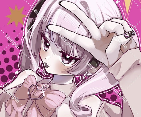 女の子のデジタルイラスト描きます 描いて欲しい女の子を様々な絵柄で思い通りに描きます! イメージ1