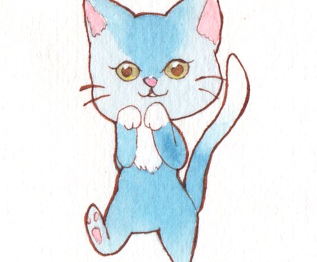 アイコン用のゆるい動物描きます ゆるくてかわいい水彩イラストです！ イメージ1