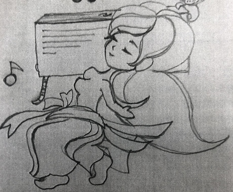 お名刺・アイコン・看板用キャライラスト制作します オリジナルゆるキャライラストを画家がフリーハンドで制作します イメージ2