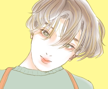 可愛くておしゃれな似顔絵イラスト描きます SNSアイコンやプレゼントに！あなただけのそっくりな似顔絵 イメージ2