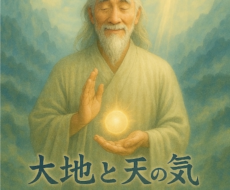 天地氣流ヒーリング　大地と天の氣で整える施術します 氣の滞りを流し、心と身体を軽く天地のエネルギーと共鳴する癒し イメージ1