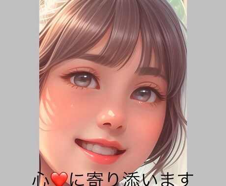 あなたの心❤️を癒します ストレス、悩み、好きな事何でもお気軽に話してくださいね。♫✨ イメージ1
