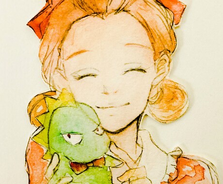 水彩で温かみのあるイラスト描きます イメージ1