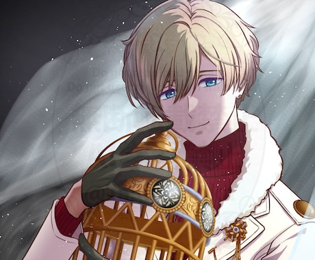 落ち着いたイケメン絵を描きます イメージ1