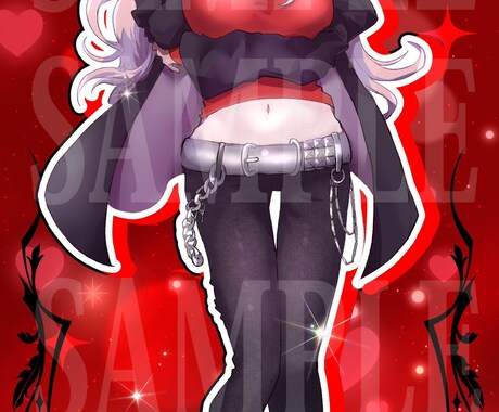 TRPG、IRIAM等の立ち絵描きます 修正無制限！貴方だけの可愛い＆かっこいい立ち絵描きます イメージ2