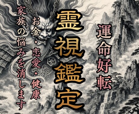 全ての悩みの根本的解決策を龍脈氣功霊視で伝えます 【運命好転】恋愛・仕事・金運・人間関係・健康・家族・前世 イメージ1