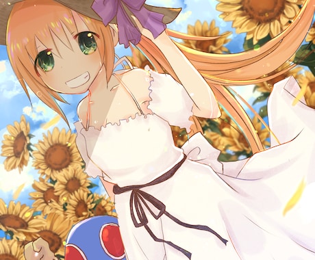 いろんな用途に使える！女の子イラストを描きます ☆あなたのアイコンやヘッダーを可愛く彩ります！ イメージ2