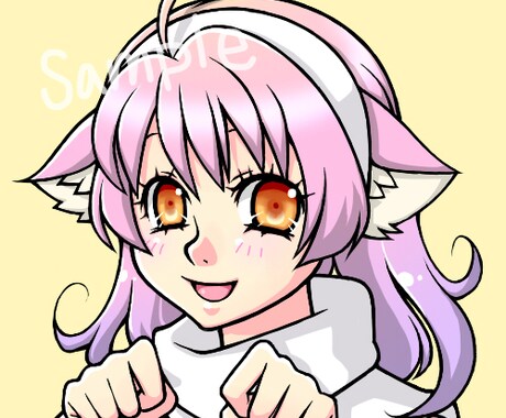 SNSアイコンお描きします 可愛いイラストのオリジナルSNSアイコンをお描きします イメージ2
