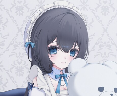 キラキラ・不穏でかわいいイラストを作成ます 1枚絵・立ち絵・ミニキャラなども対応可 イメージ2