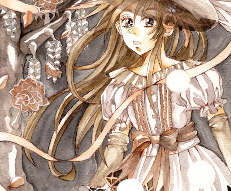 アナログイラストを描きます 可愛い女の子からかっこいい男の子まで。おじさんも。 イメージ2