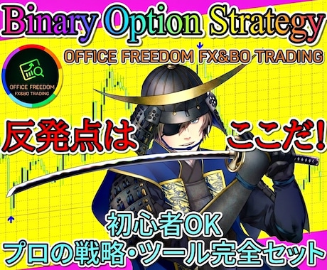 バイナリーオプション★プロの手法を複数教えます イメージ1