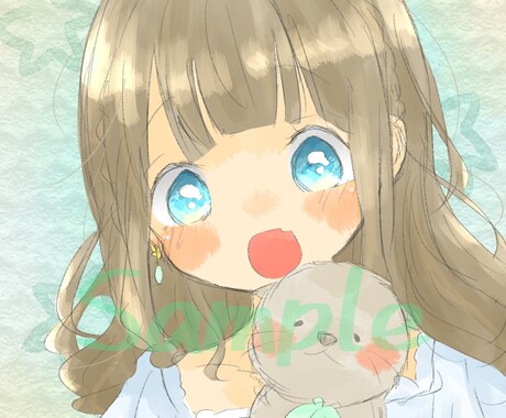 SNS等で使用するラフなアイコン描きます イメージ1