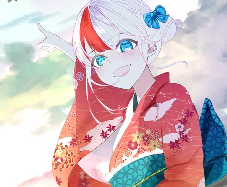 ご要望に合わせて色んなイラスト描きます 一枚絵、配信用イラスト歌ってみたなど。女の子も男の子もOK イメージ2